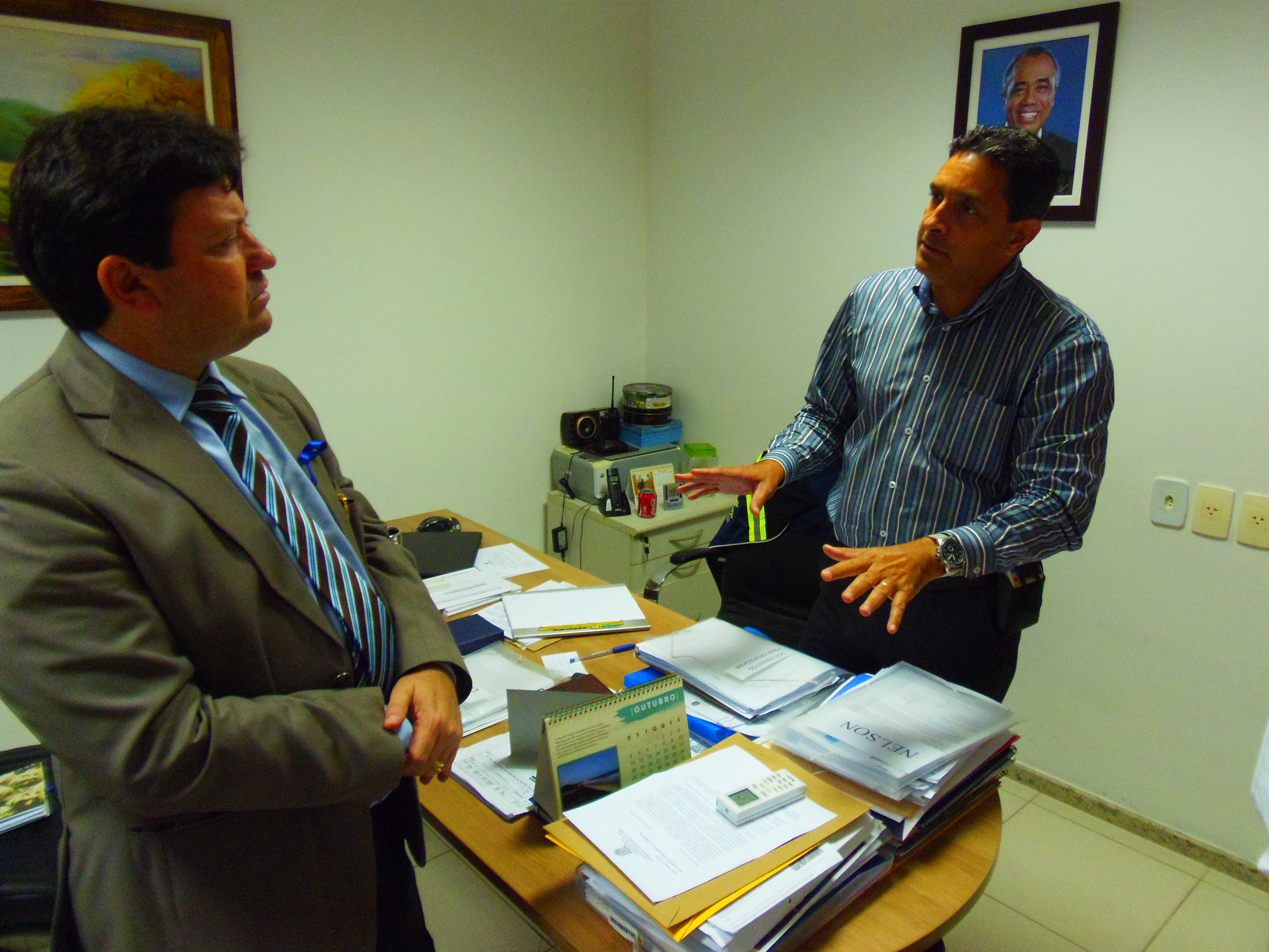 Dr Agnaldo realiza visita de cortesia à SMTT e confirma participação na corrida "Trânsito Vivo" - SMTT Aracaju